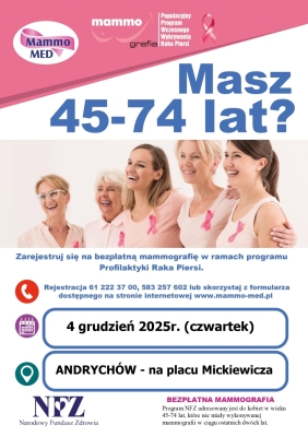 Akcja profilaktyczna pod hasłem "Weź się zbadaj"